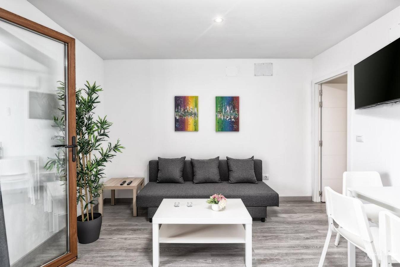 Ganze Wohnung, Apartment 'Cerca Nueva B1' mit Meerblick, Wlan und Klimaanlage in El Paso, La Palma Süd
