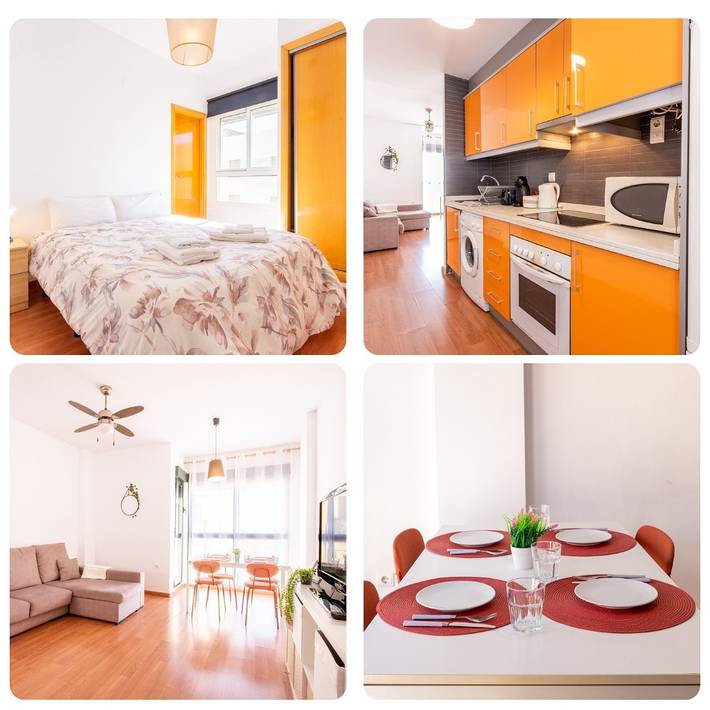 Apartamento de vacaciones para 4 personas, con terraza - 1