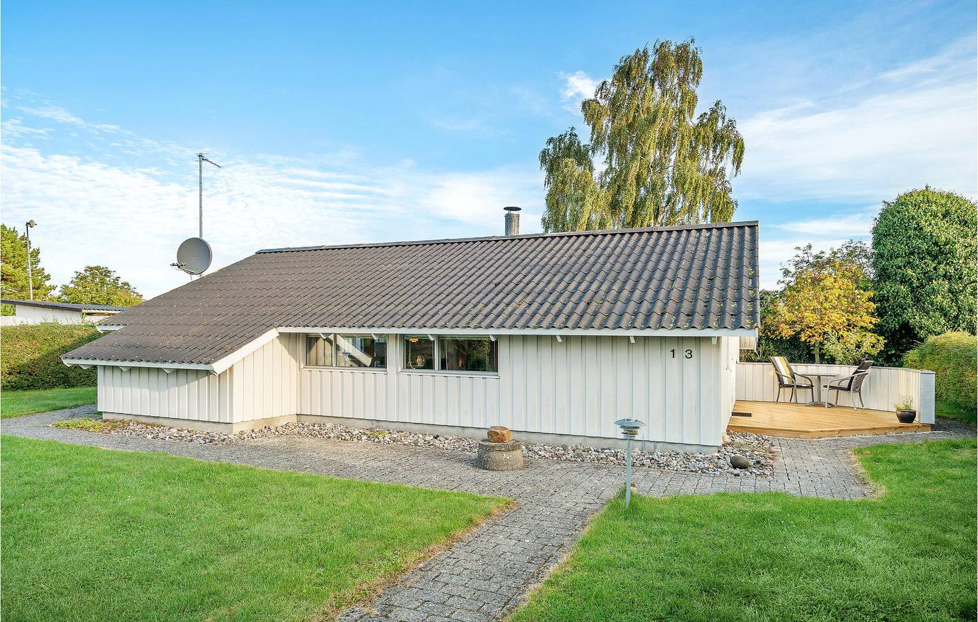 Ferienhaus für 6 Personen mit Terrasse in Strøby, Stevns und Umgebung