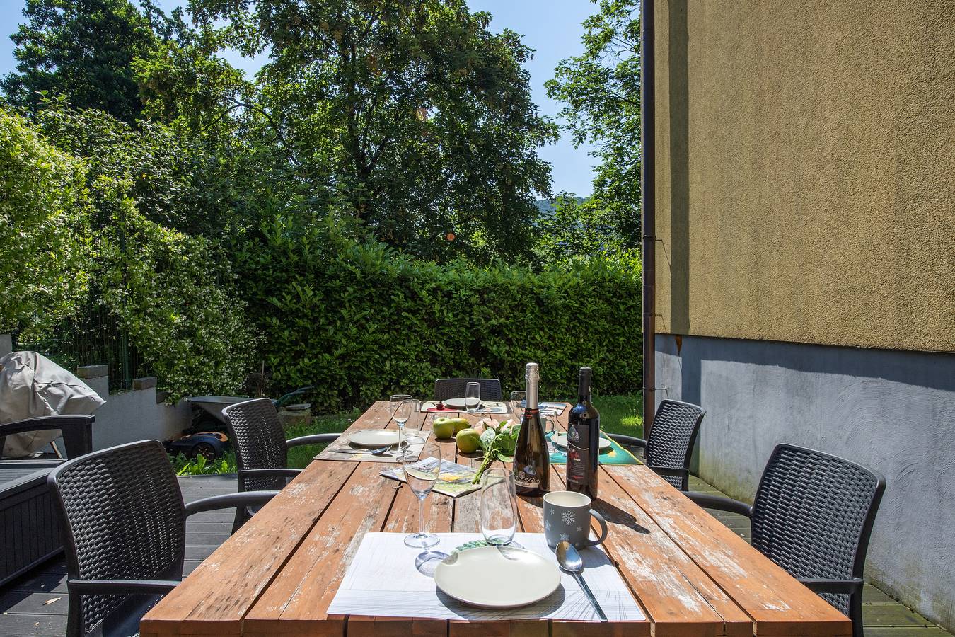 Al Pontile Di Caslano in Caslano, Luganersee