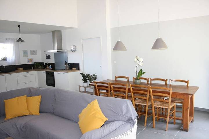 Appartement de vacances pour 4 personnes, avec jardin