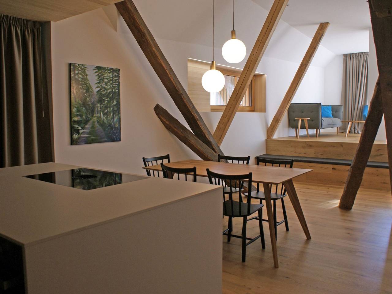 Ganze Wohnung, Apartment 'Unter Der Linde' mit gemeinsamer Terrasse, Gemeinschaftsgarten und Wlan in Unterkirnach, Mittlerer Schwarzwald