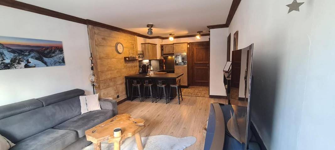 Gîte pour 4 personnes, avec balcon et sauna ainsi que jacuzzi et piscine dans Arc 1950 - 2