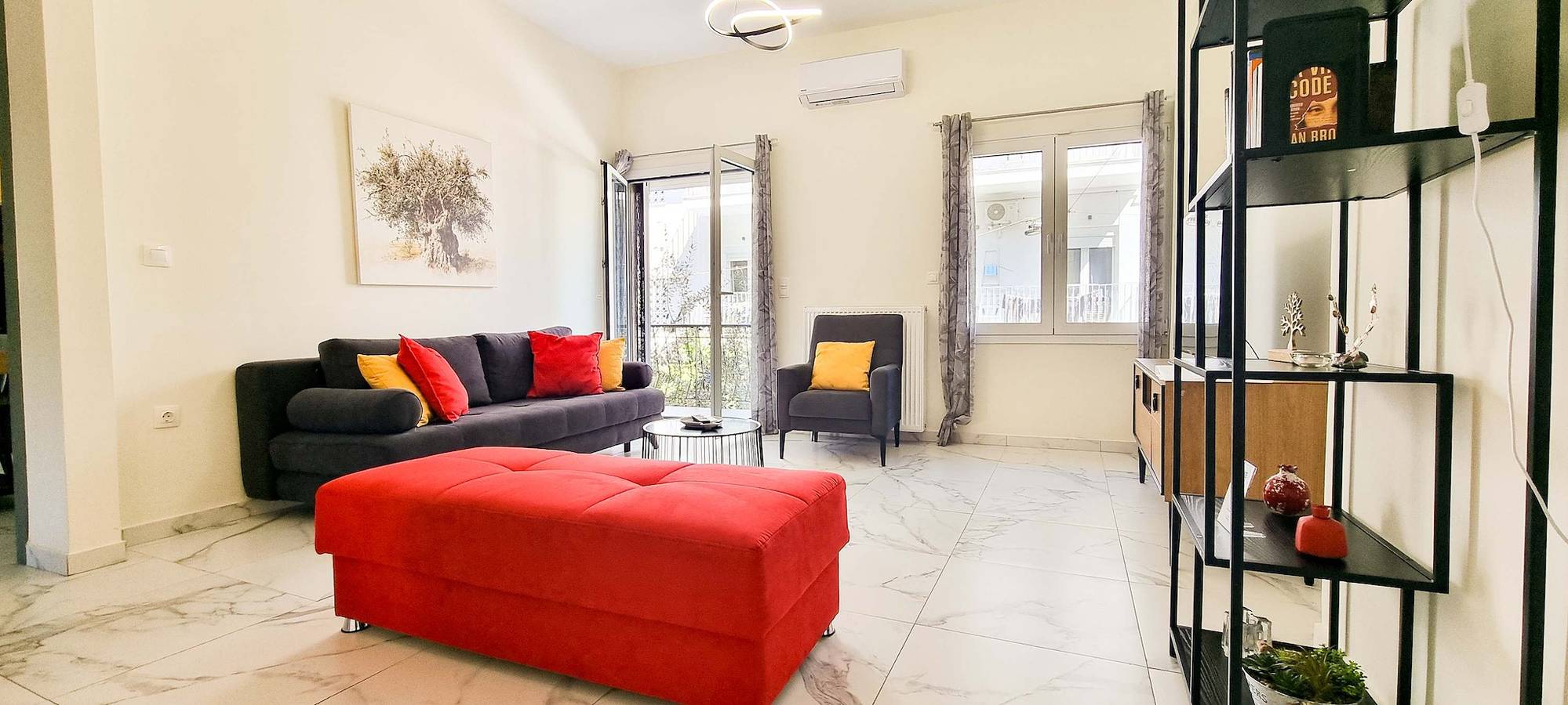 Appartement entier, Zografou Bright Getaway - Athens City Escape in Section centrale d'Athènes, Zográfou
