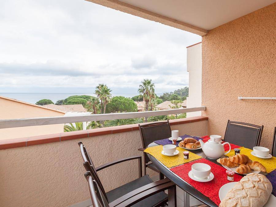 Pierre & Vacances Résidence L'Anse de Pramousquier - Wohnung 4 personen - - 1 Schlafzimmer - Terrasse oder Balkon - Meerblick - Südlage in Pramousquier, Le Lavandou