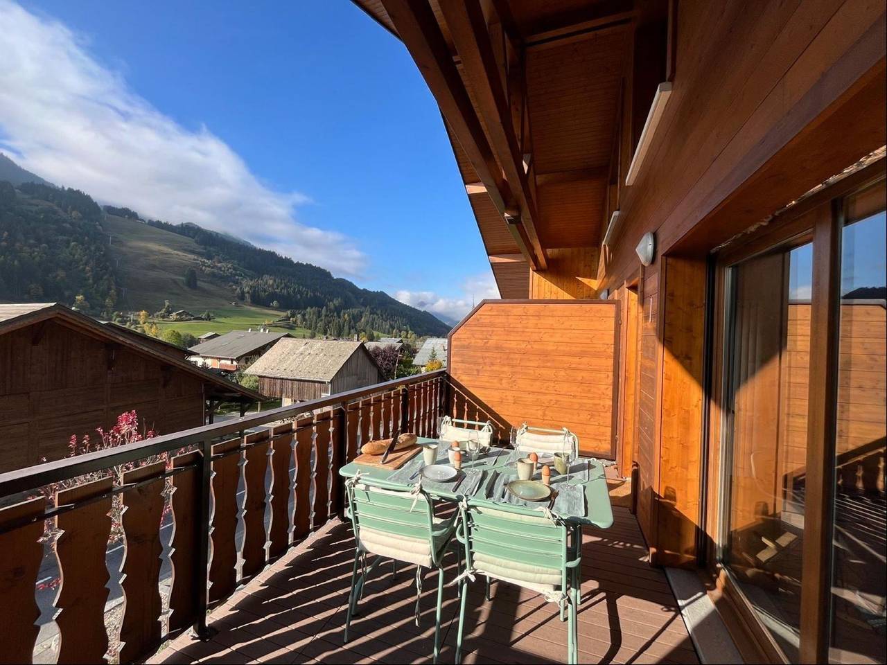 Ganze Wohnung, Geräumiges Apt Balkon in den französischen Alpen in La Chapelle-d'Abondance, Les Portes du Soleil