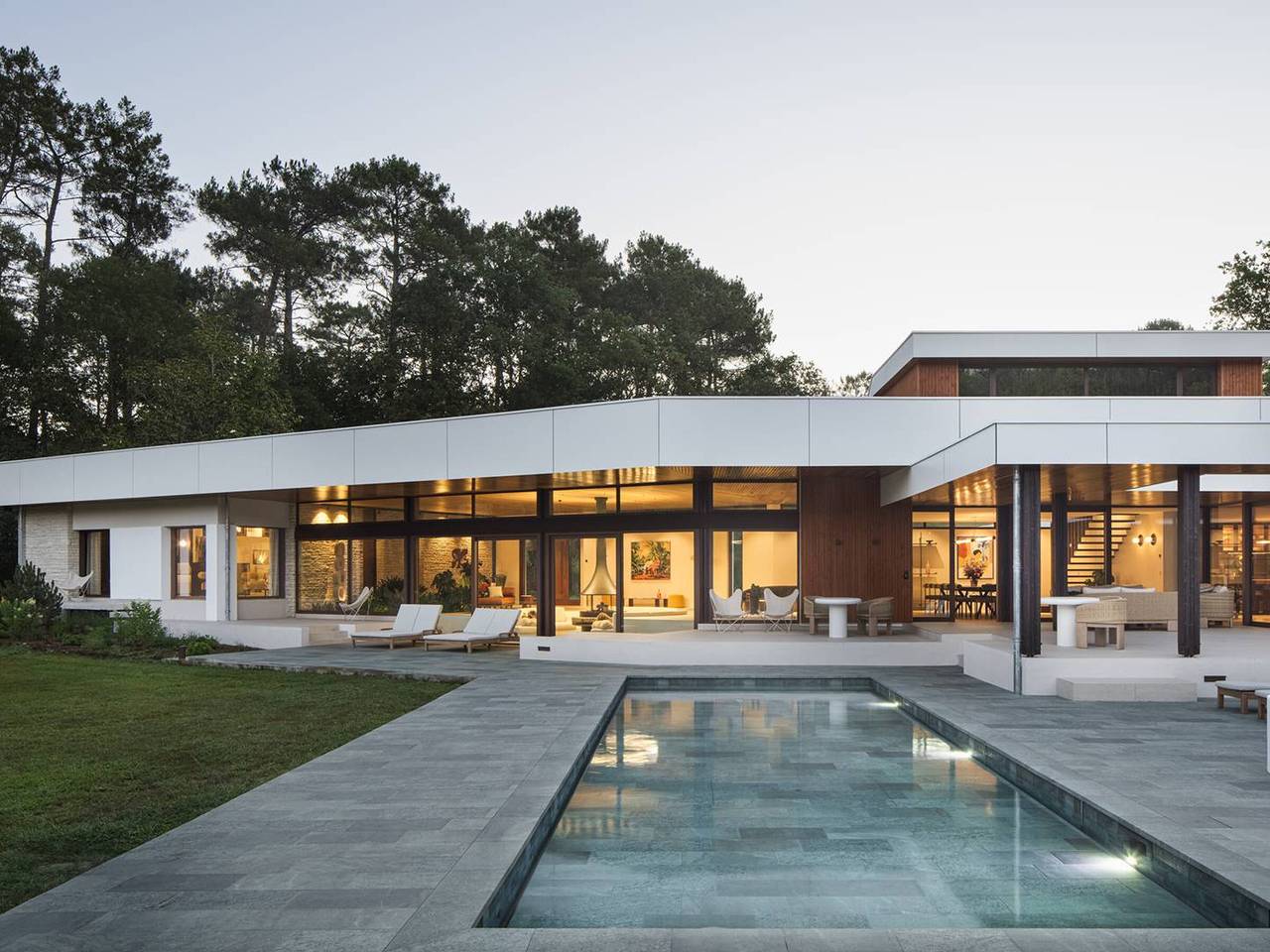 Luxury Villa in the Heart of Landes - Exceptional Architecture in Magescq, Dax region
