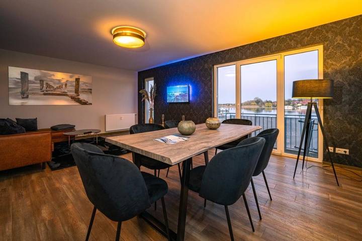 Ferienhaus für 4 Personen, mit Seeblick und Ausblick sowie Balkon in Malchow - 4