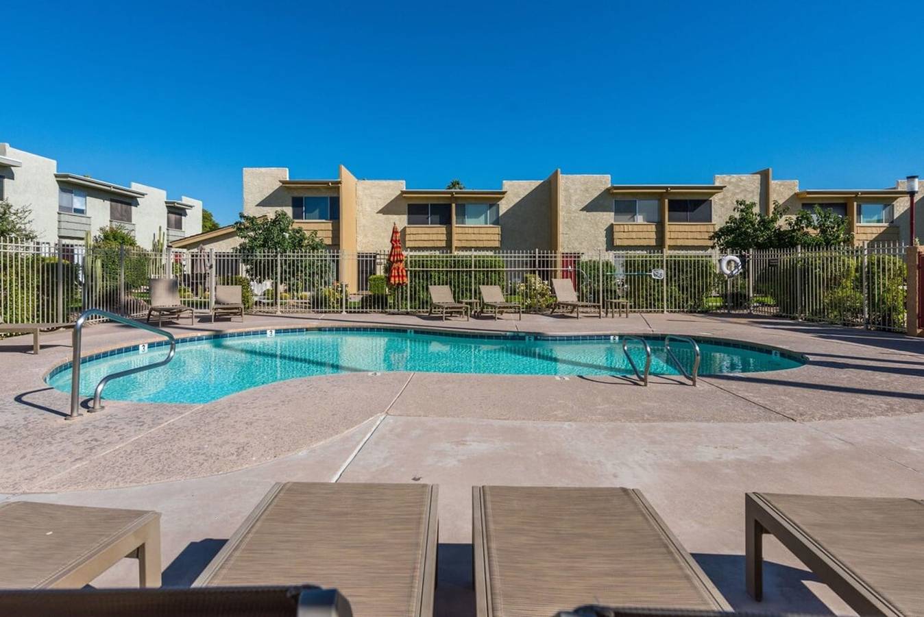 Ganze Wohnung, Luxe 2Br Townhouse 4 Heated Pools Walk 2 Old Town in Camelback Mountain, Scottsdale