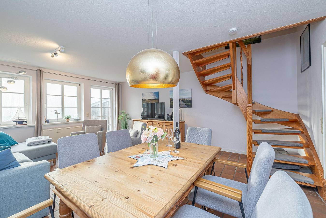 Ganze Ferienwohnung, Fewo Deichliebe in Nordstrand (Gemeinde), Nordseeküste