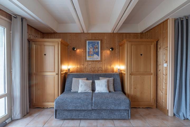 Appartement entier, Appartement 'Flaine Studio J3' avec vue sur les montagnes, balcon et Wi-Fi in Flaine, Arâches-la-Frasse