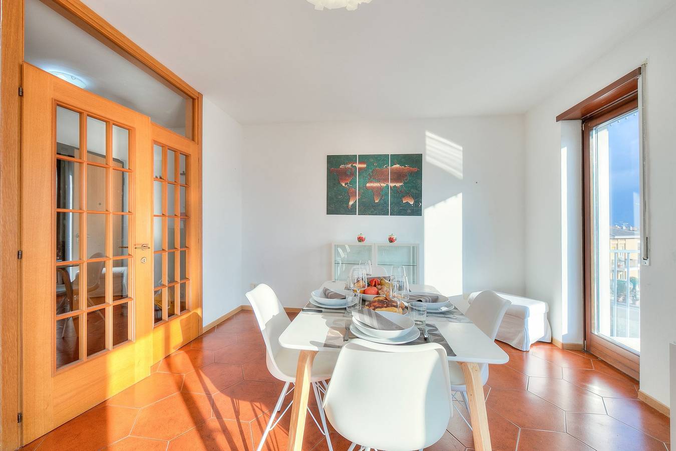 Ganze Wohnung, Ferienwohnung für 4 Personen mit Balkon in Riva del Garda, Gardasee-Berge
