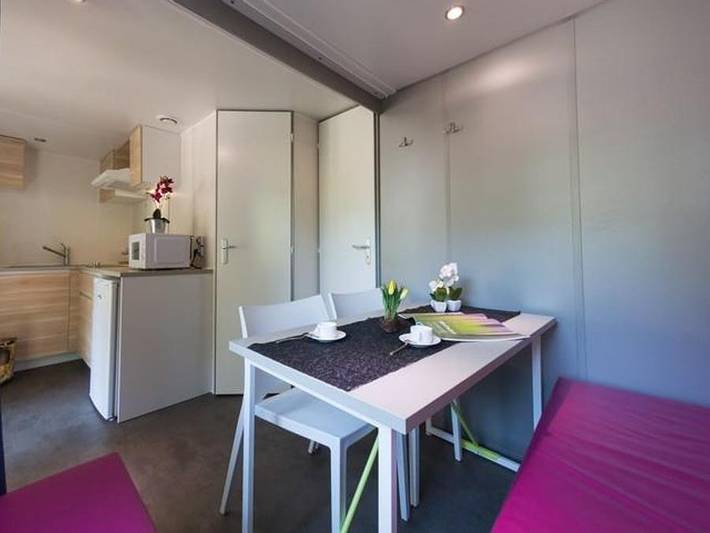 Camping Les Playes - Mobile home 3 persons - Gaou in Six-Fours-les-Plages, Mediterranean Coast (France)