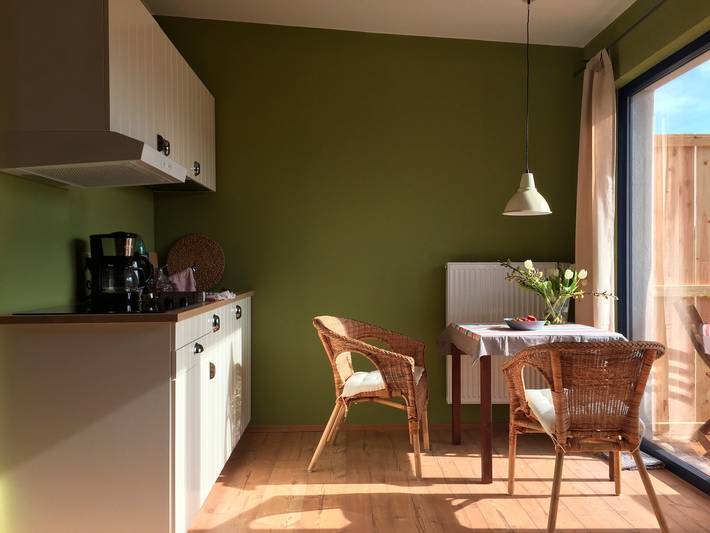 Ferienwohnung für 3 Personen, mit Ausblick und Sauna sowie Garten und Balkon in Lohme - 4