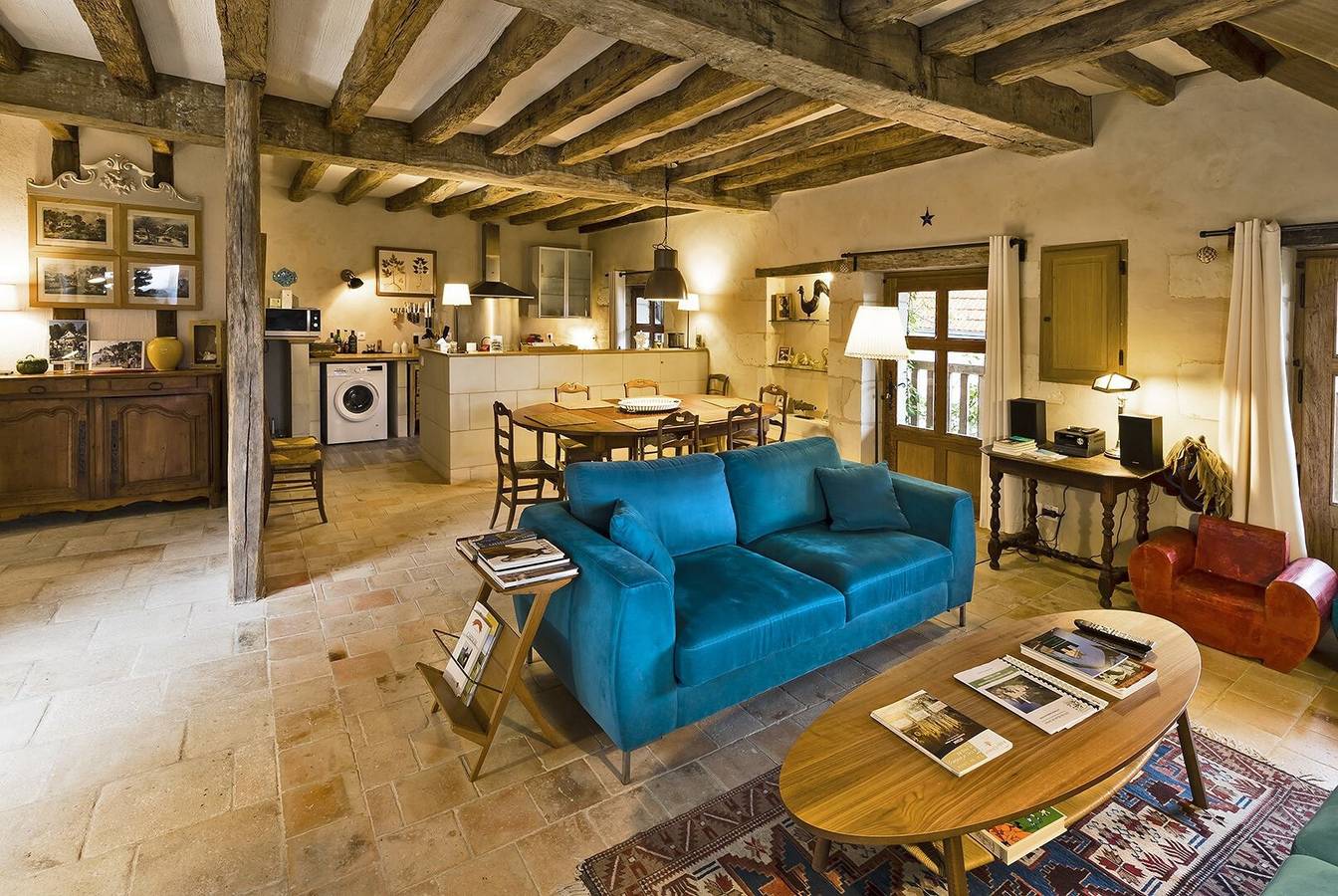 Appartement entier, Le trianon isabelle de maillé - gîtes relais du château de sonnay in Cravant-les-Côteaux, Vallée de la Loire