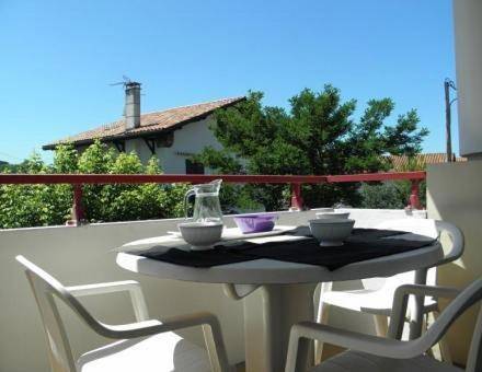 Gîte pour 4 personnes, avec vue et terrasse dans Grande Plage (Hendaye)