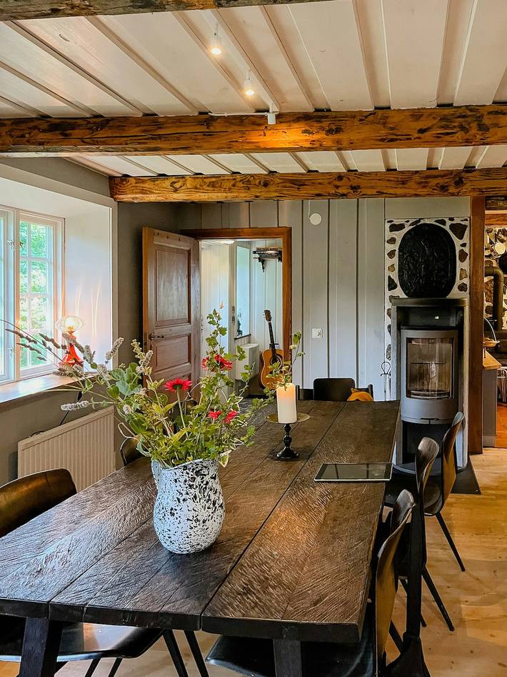 Fachwerkhaus mit Nebengebäuden in Österlen in Österlen