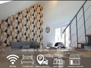 Gîte pour 4 personnes à Chouilly