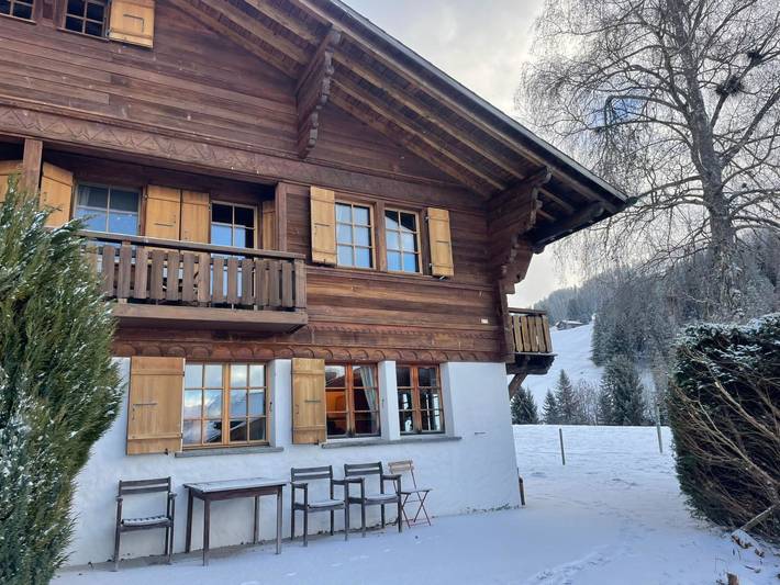 Chalet pour 2 personnes, avec balcon à Saanen - 3