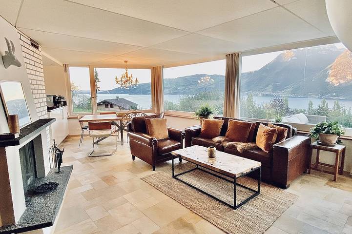 Ferienhaus für 5 Personen, mit Terrasse in Krattigen