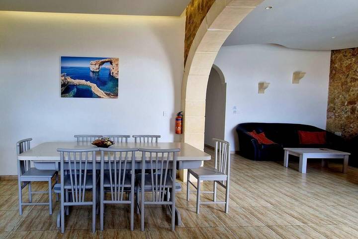 Ferienwohnung für 8 Personen, mit Pool und Meerblick sowie Terrasse, kinderfreundlich in Gozo - 4