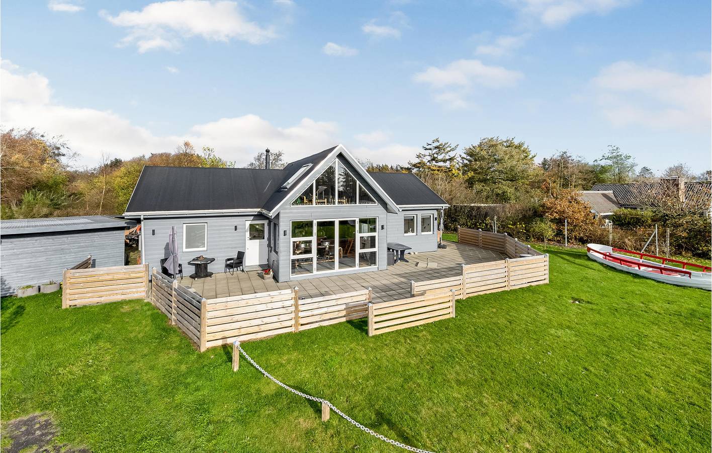 Ferienhaus für 6 Personen mit Terrasse in Vemb, Nissum Fjord