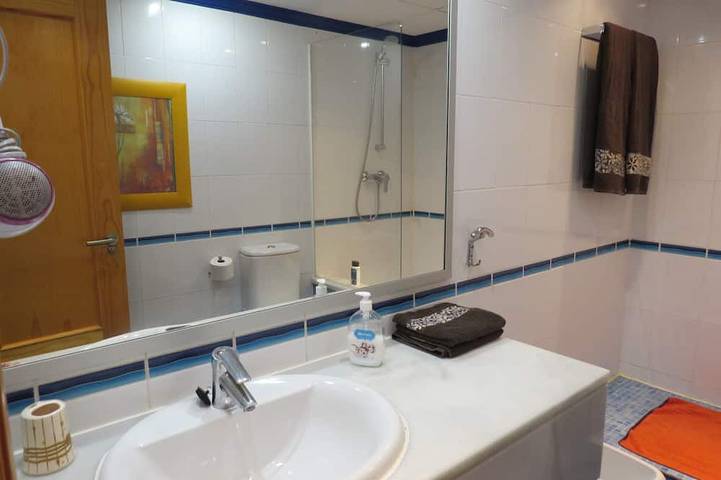 Entire apartment, Apart 68 - Naturist apartment in Vera, front beach view, sun and golf all year in Playas de Vera, Vera