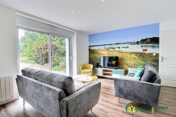 Maison De Vacances pour 8 Personnes dans Saint-Philibert, Parc naturel régional du Golfe du Morbihan, Photo 3