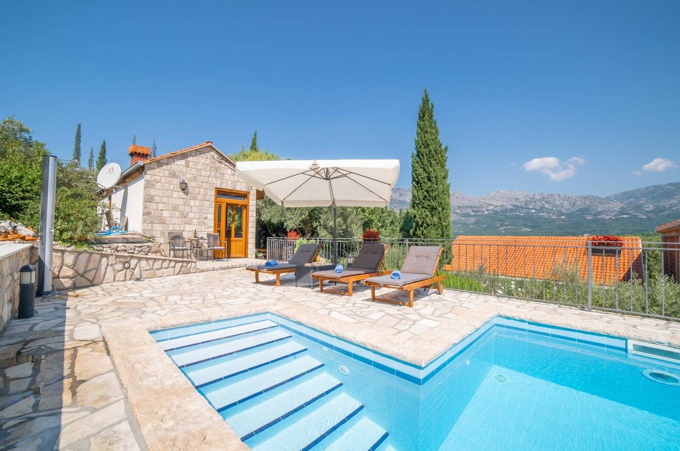 Villa Lucija in Gruda, Canali