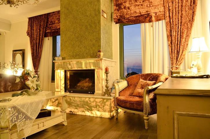 Location de vacances pour 7 personnes, avec Balcon et Terrasse ainsi que Jardin et Vue dans Mikra Mandinia - 4