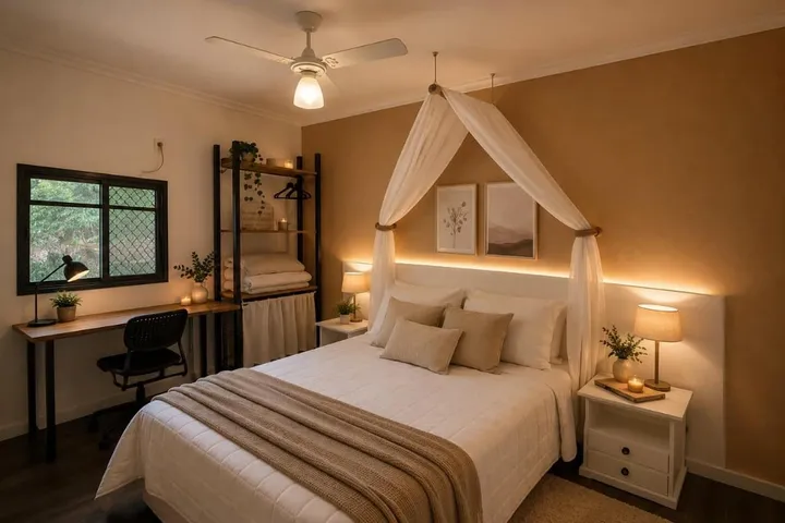 Hotel for 2 people, with hot tub and balcony as well as pool and garden - 1