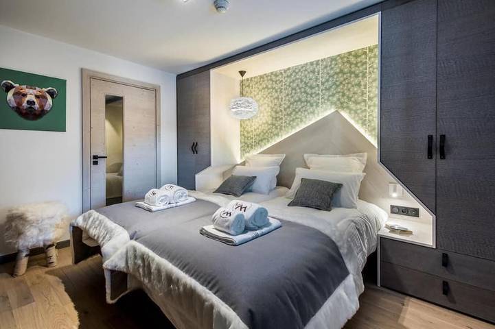 Appartamento intero, Wifi, fitness, piscina, sauna, balcone, camino o stufa a legna, televisione, armadietto per gli sci in Val-d'Isère, Massiccio della Vanoise