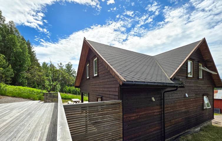 Ferienhaus für 11 Personen mit Ausblick in Nissedal