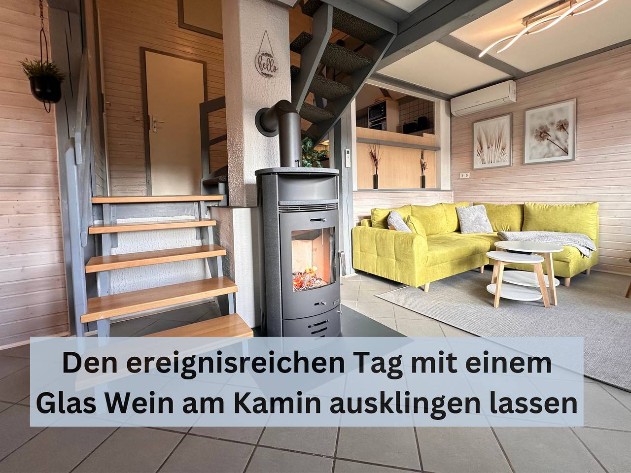 Natur pur mit Seeblick - Ferienhaus Helly von Mein-Seepark mit eigener Sauna in Reimboldshausen, Kirchheim