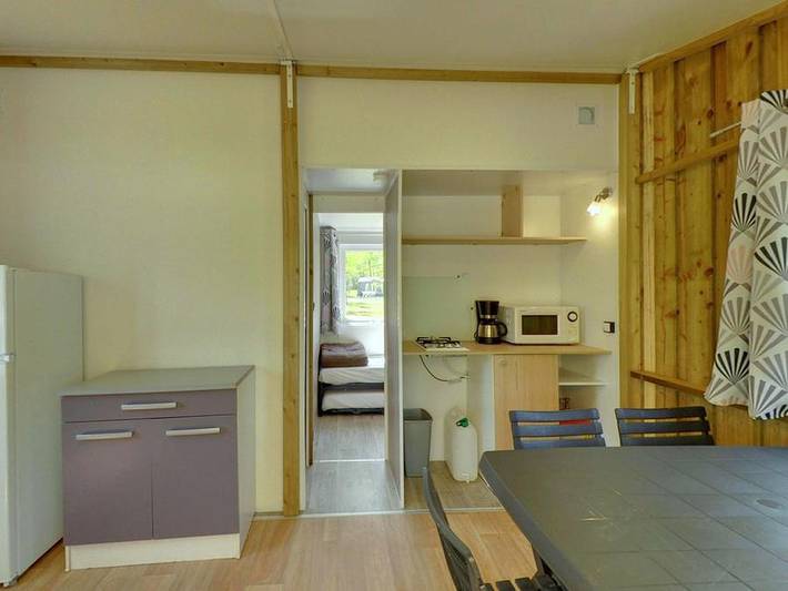 Le Petit Liou - Camping Sites et Paysages - Mobilheim 5 personen - Tithome Natur ohne Sanitär in Embrun, Nationalpark Écrins