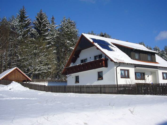 Ferienwohnung für 3 Personen, mit Balkon und Garten in der Fränkische Schweiz