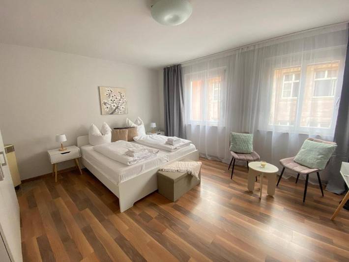 Ferienwohnung für 4 Personen, mit Ausblick in Nürnberg