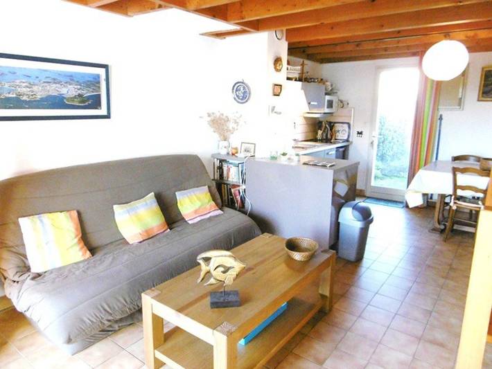 Location de vacances pour 6 personnes, avec jardin et terrasse, animaux acceptés dans Plage Saint-Jacques