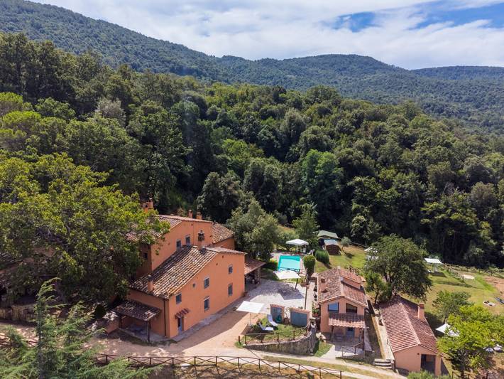 Ferienwohnung für 4 Personen, mit Garten in Castagneto Carducci
