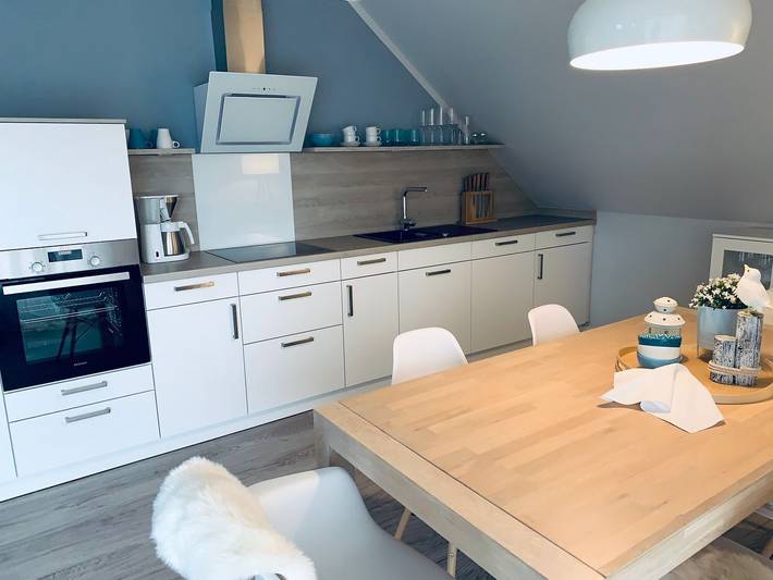 Appartement entier, Appartement de vacances pour 5 personnes avec jardin in Westeraccumersiel, Dornum