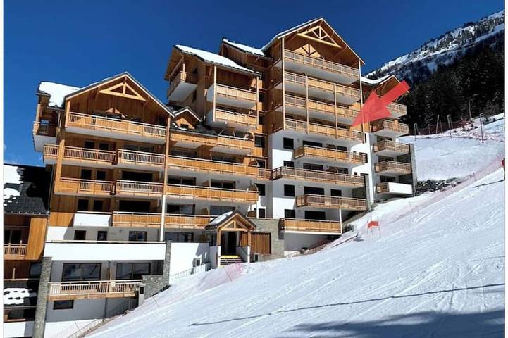 Appartement de vacances pour 4 personnes, avec balcon