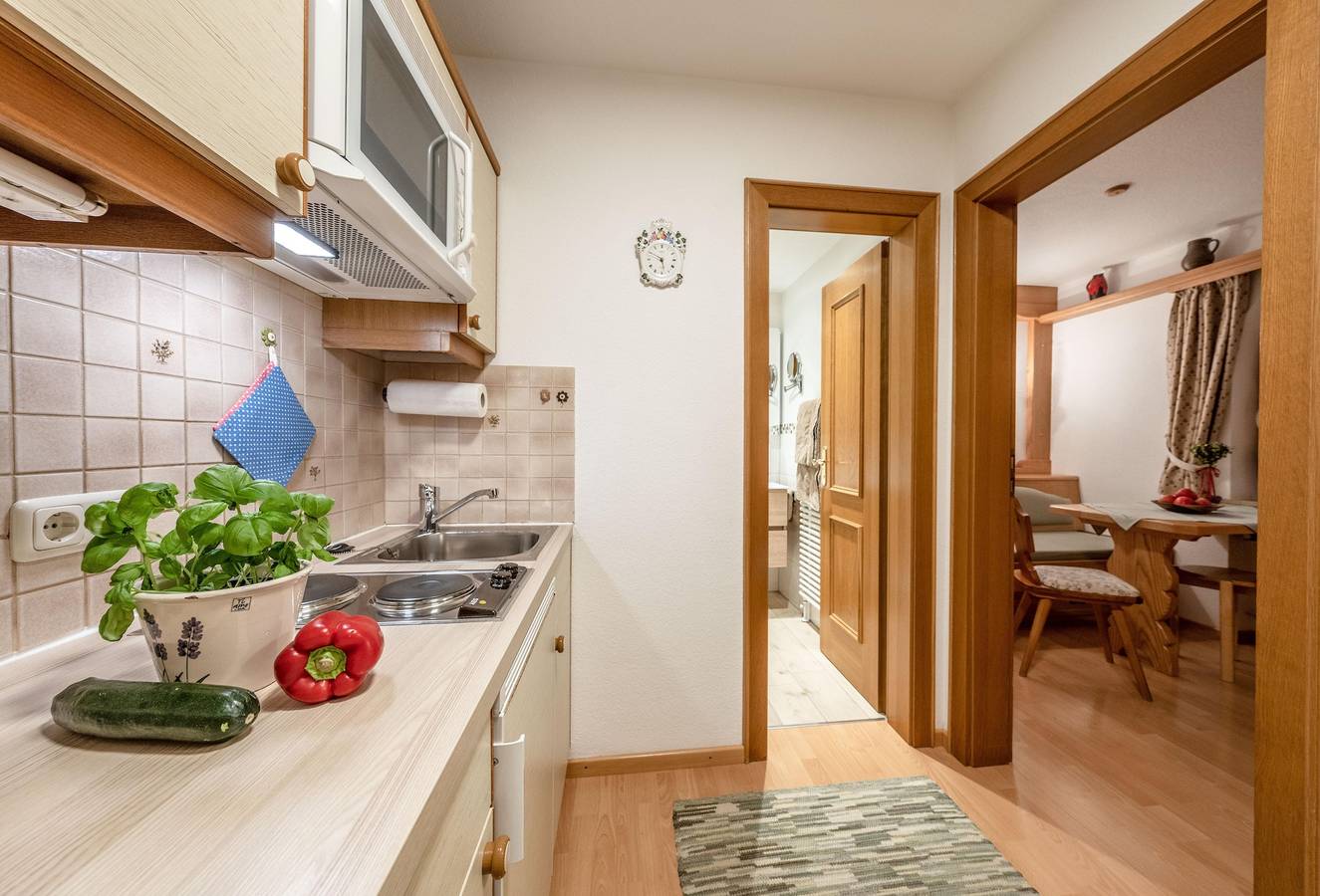 Ganze Ferienwohnung, "Steinrösl - Nr. 1" - Fewo/1 Schlafraum/Dusche, Wc in Mittenwald, Bayerische Alpen