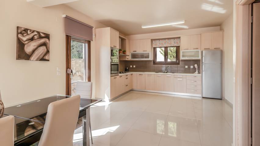 Villa für 6 Personen, mit Pool und Meerblick sowie Balkon auf Kreta - 3