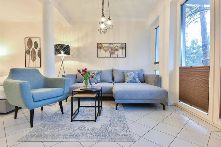Ferienwohnung für 2 Personen, mit Balkon und Sauna in Heringsdorf, Usedom