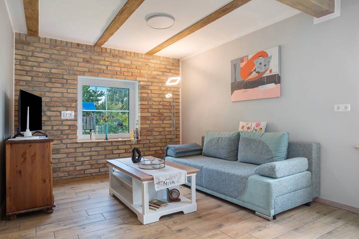 Apartamento de vacaciones para 3 personas, con jardín, Se admiten mascotas - 1