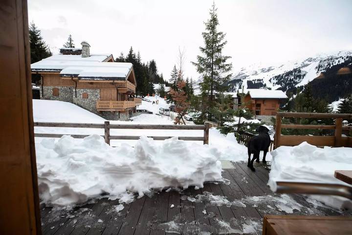Chalet pour 11 personnes, avec balcon