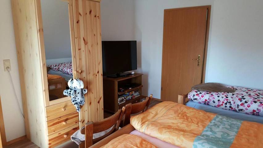 Ferienwohnung für 6 Personen, mit Balkon und Garten sowie Ausblick in Dörphof - 3