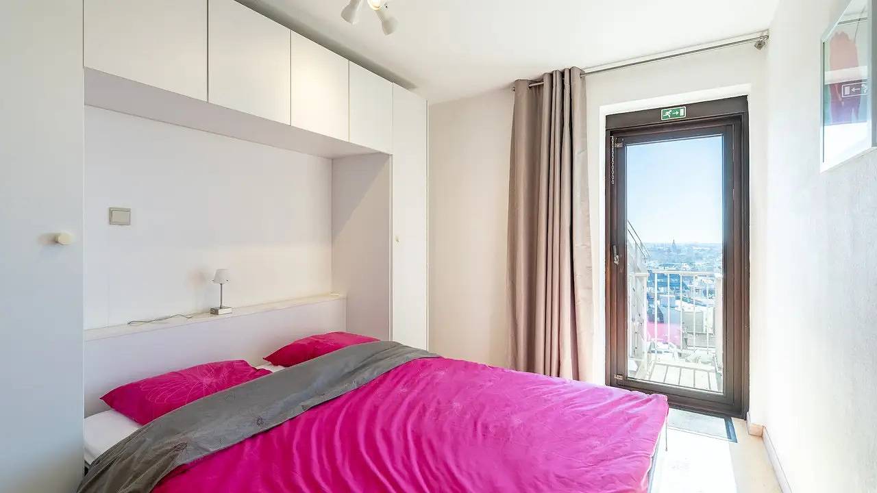 Appartement de vacances entier, Appartement de vacances pour 7 personnes avec balcon in Blankenberge, Côte belge