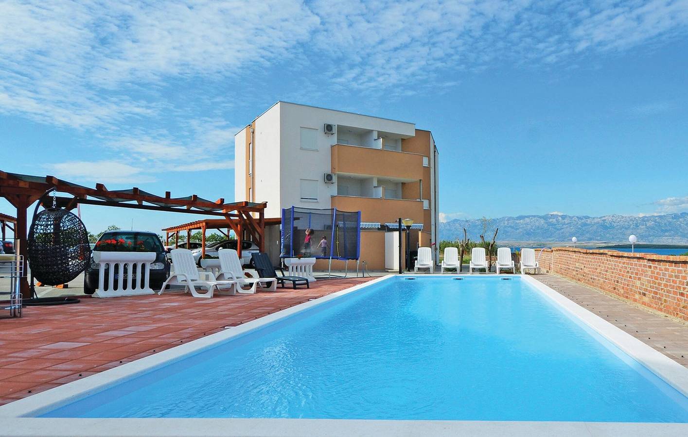 Cały apartament wypoczynkowy, Apartament wakacyjny dla 4 osób z taras in Nin, Zadar