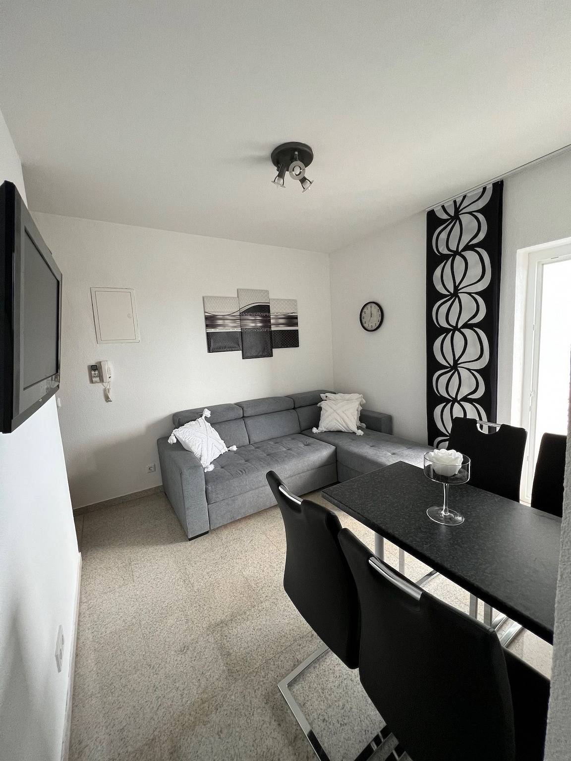 Apartamento entero, Ferienwohnung in Crikvenica mit Meerblick, Balkon, Klimaanlage, W-Lan (3492-1) in Crikvenica, Condado de Primorje-Gorski Kotar